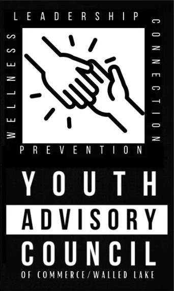 Youth Advisory Council of Commerce/Walled Lake's logo supported by Viewpoint Psychology & Wellness