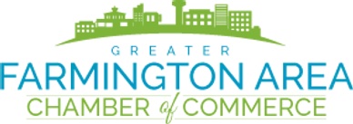 Farmington Chamber of Commerce's logo supported by Viewpoint Psychology & Wellness