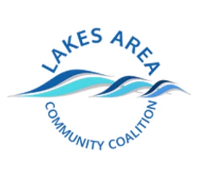 Lakes Area Community Coalition's logo supported by Viewpoint Psychology & Wellness