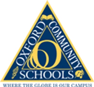 Oxford Community Schools' logo supported by Viewpoint Psychology & Wellness