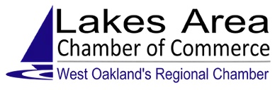 Lakes Area Chamber's logo supported by Viewpoint Psychology & Wellness