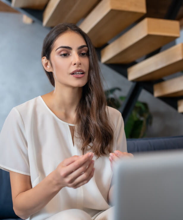 A woman from Viewpoint Psychology & Wellness provides Telehealth psychology sessions