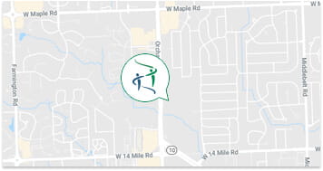 Module::Footer Callout - Viewpoint Psychology and Wellness - map-west-bloomfield-location
